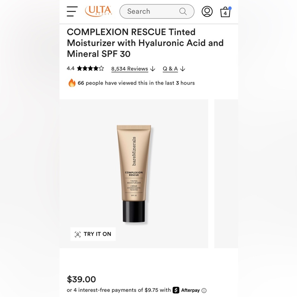 bareMinerals Complexion Rescue in Suede